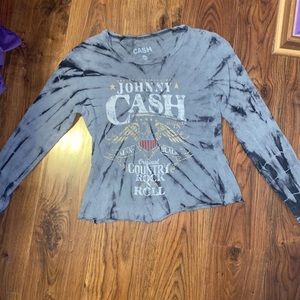 Johnny Cash Long sleeve shirt